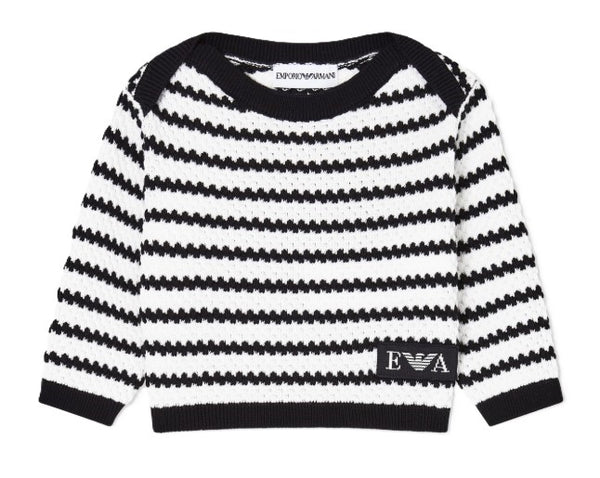 Armani maglie chiuse bianco - vista frontale
