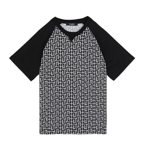 Balmain T-shirt nero - vista frontale