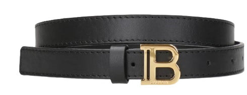 Balmain cinte e bretelle nero - vista frontale