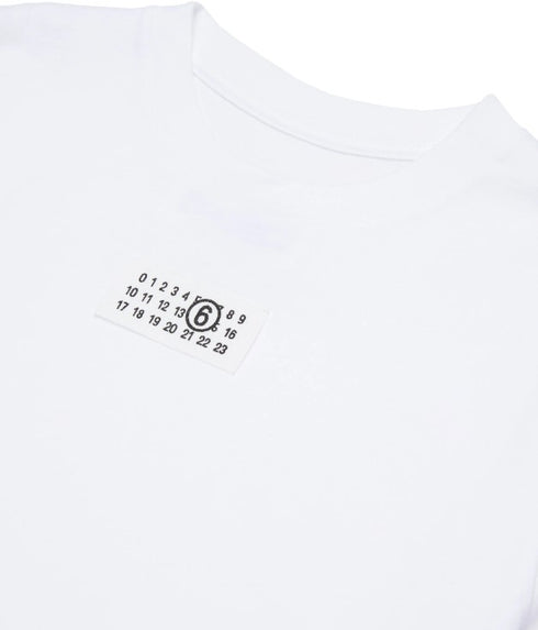 Maison margiela t-shirt bianco - dettaglio