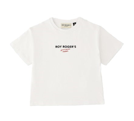 Roy roger's maglia bianco - vista frontale