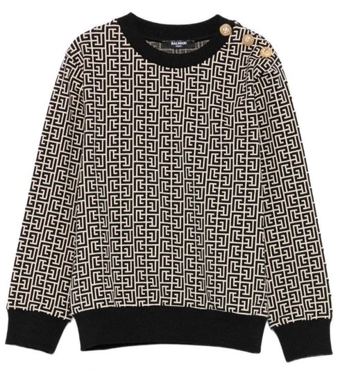 Balmain felpe crema - vista frontale