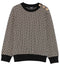 Balmain felpe crema - vista frontale
