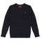 Polo ralph lauren maglia a trecce blu
