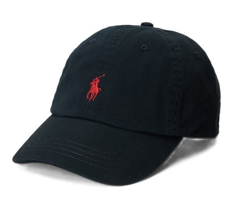 Polo ralph lauren cappelli nero - vista frontale