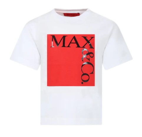 Max & co. t-shirt bianco - vista posteriore