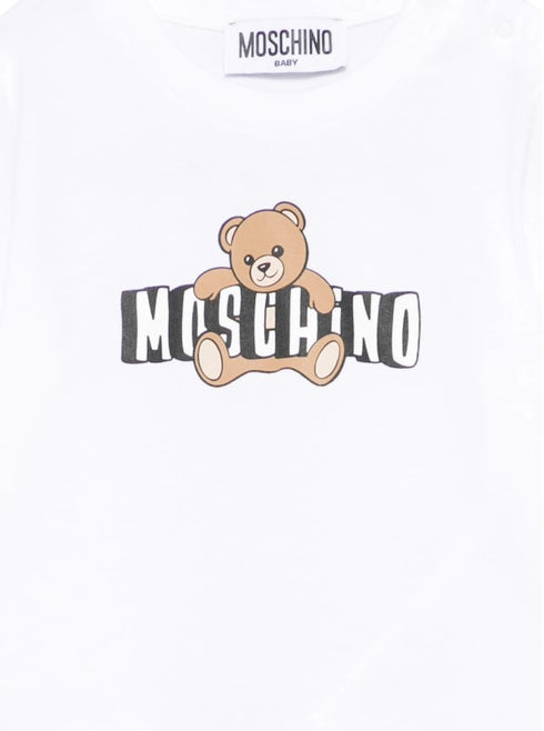 Moschino maglia bianco - dettaglio