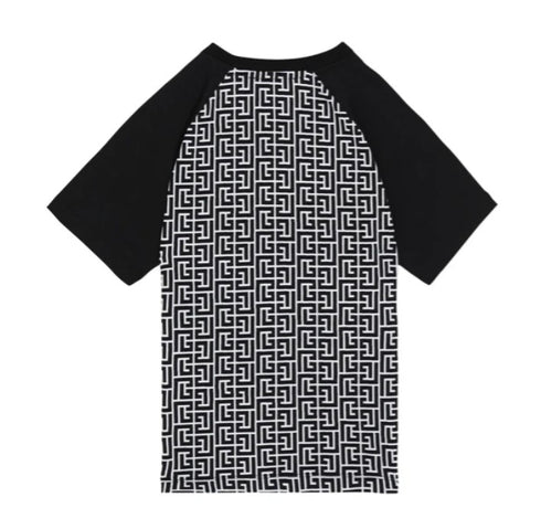 Balmain T-shirt nero - vista posteriore