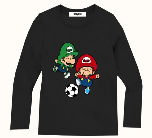 Mousse t-shirt nero - vista frontale