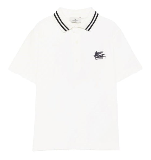 Etro polo avorio - vista frontale