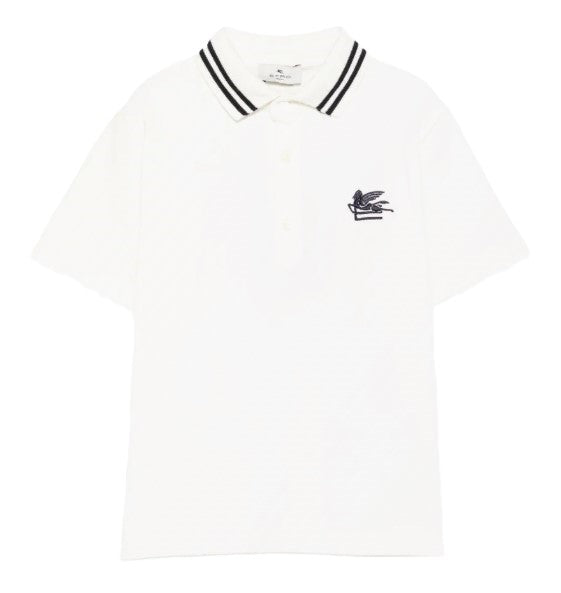 Etro polo avorio - vista frontale
