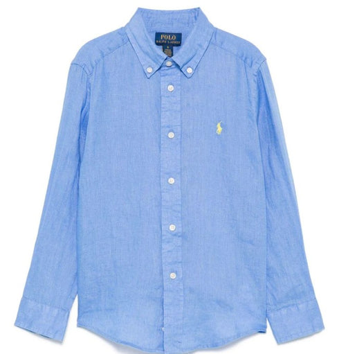 Polo ralph lauren camicie blu - vista frontale