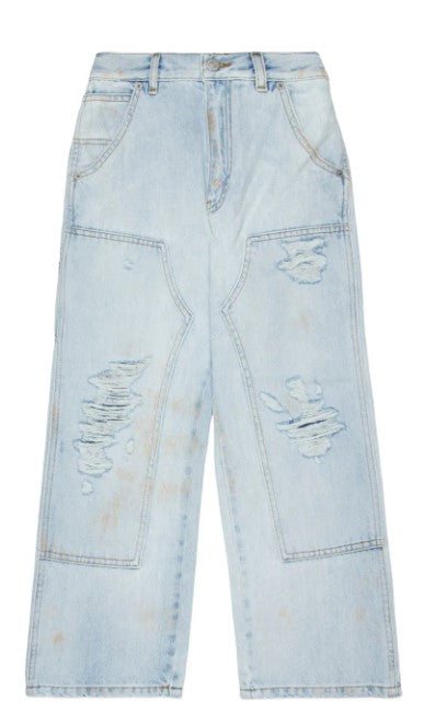 Maison margiela jeans blu - vista frontale