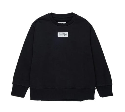 Maison margiela felpe nero - vista frontale