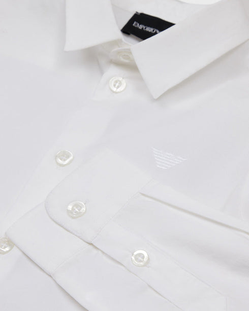 Armani camicia bianco - vista frontale
