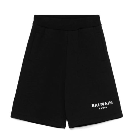 Balmain short nero - vista frontale