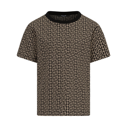 Balmain T-shirt crema - dettaglio