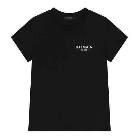 t-shirt-con-logo-balmain-4 - BIANCO - dettaglio