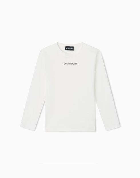 T-SHIRT CON LOGO ARMANI - vista frontale
