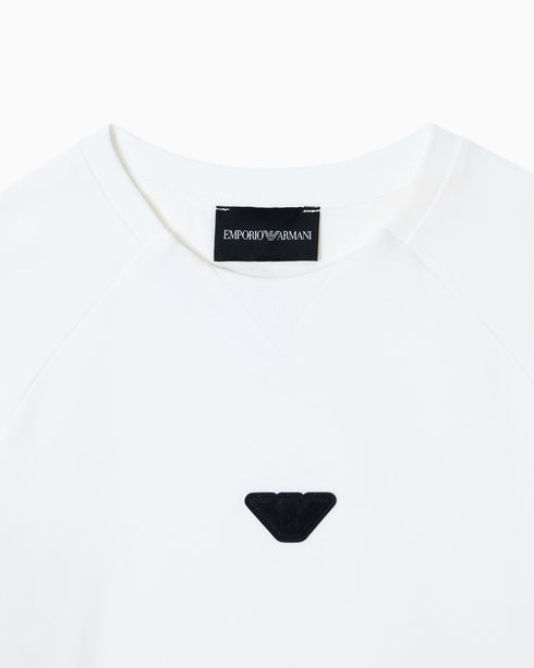 Armani T-shirt beige - vista indossato