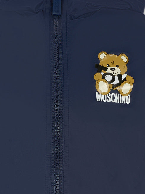 Moschino giubbotti blu - dettaglio 4