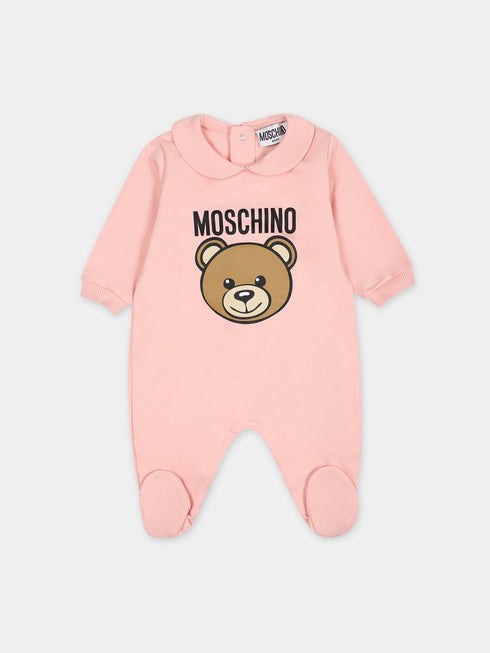 Moschino tutina rosa - dettaglio