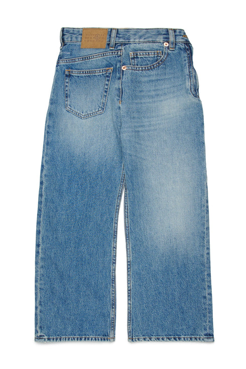 Maison margiela jeans blu - dettaglio 2