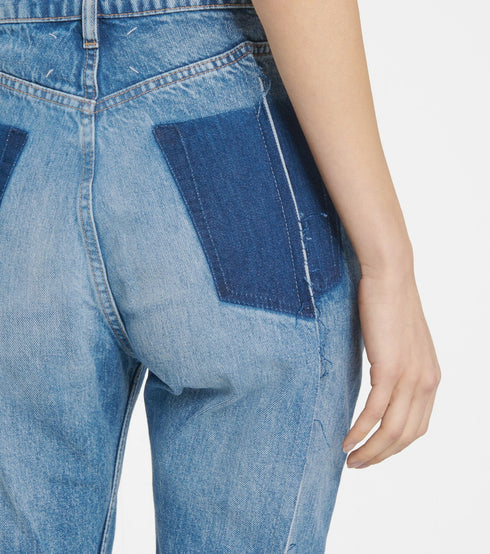 Maison margiela jeans blu - dettaglio 2