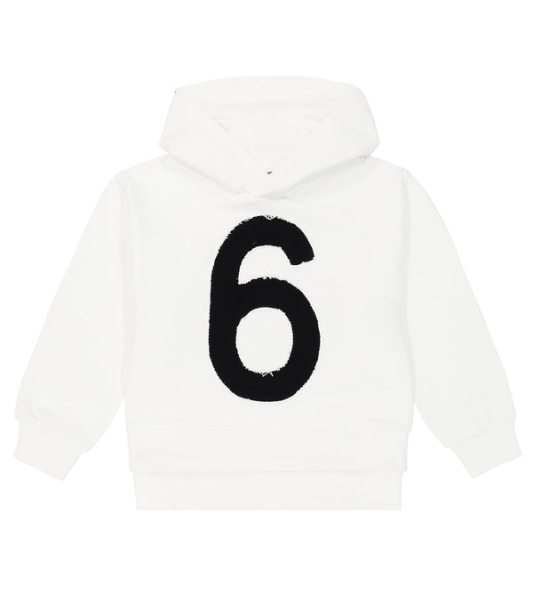 Maison margiela felpe bianco - dettaglio