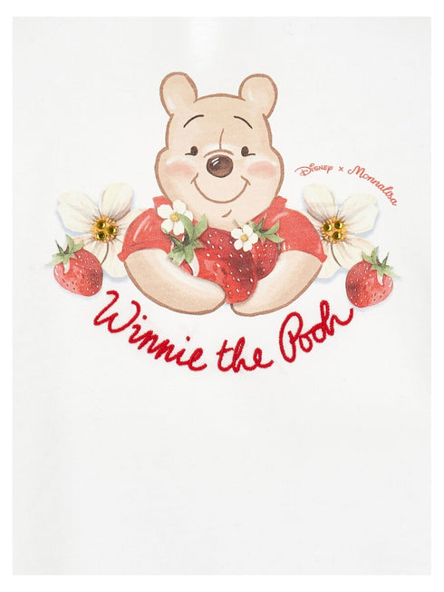 Monnalisa t-shirt bianco - dettaglio 4
