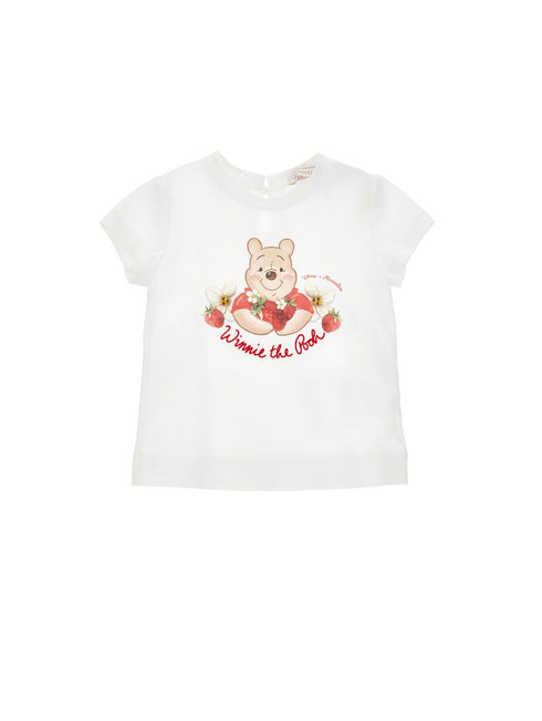 Monnalisa t-shirt bianco - dettaglio 3