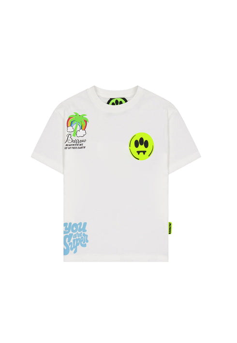 Barrow t-shirt bianco - dettaglio 2