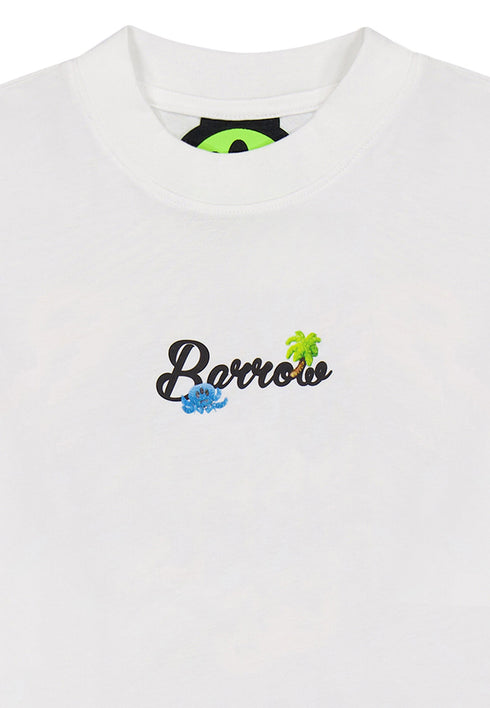 Barrow t-shirt bianco - dettaglio
