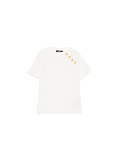 Balmain T-shirt panna - vista dettaglio