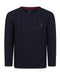 Polo ralph lauren maglie chiuse blu - vista frontale