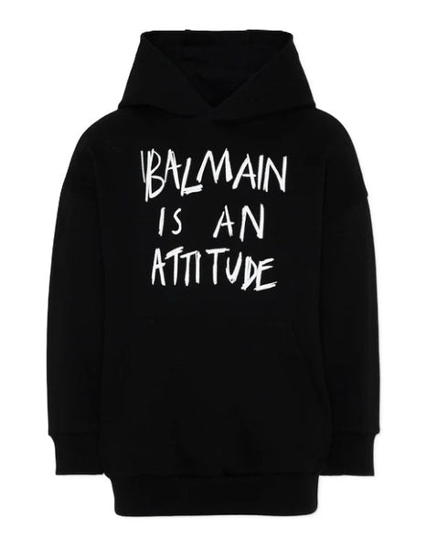 Balmain felpa nera - vista frontale