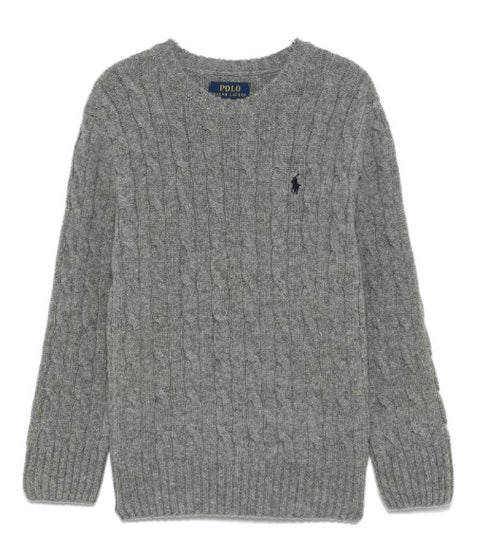 Polo ralph lauren maglia grigio - dettaglio 5