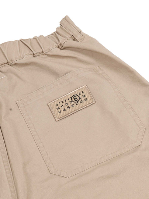 Maison margiela short beige - dettaglio 4