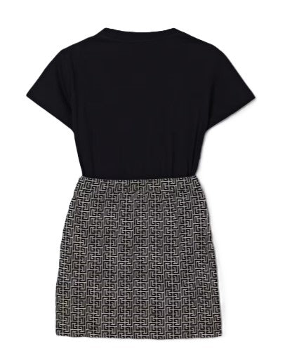 Balmain abiti nero - vista posteriore