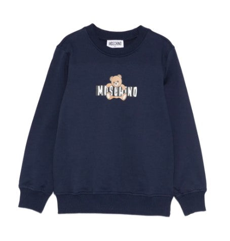 Moschino maglia blu - vista frontale