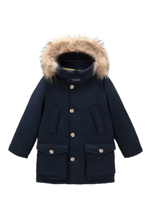 Woolrich piumini blu - vista frontale