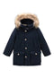 Woolrich piumini blu - vista frontale