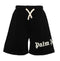 Palm angels short nero - vista frontale