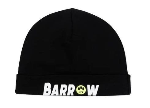 Barrow black hat — front view