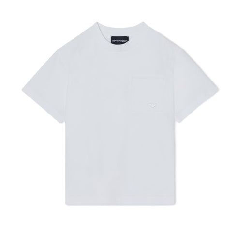 Armani t-shirt bianco - vista frontale