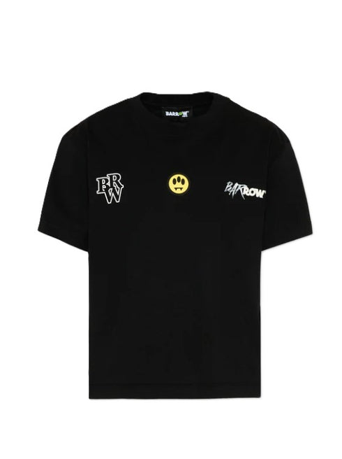 Barrow t-shirt nero - vista frontale