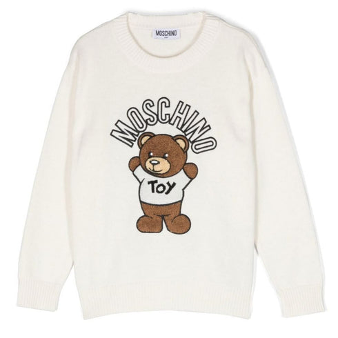 Moschino felpa panna - vista posteriore