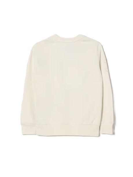 Polo ralph lauren felpe bianco - vista posteriore
