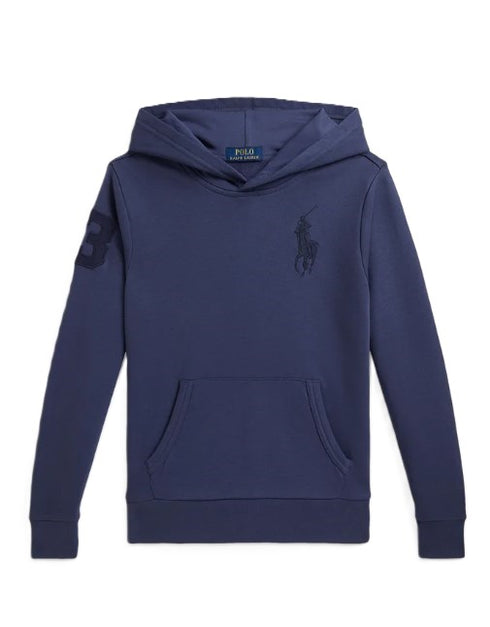 Polo ralph lauren felpe blu - vista frontale