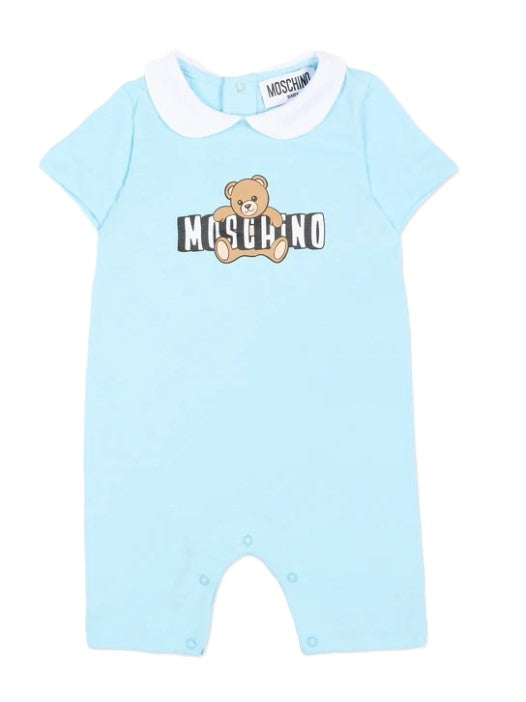 Moschino tutina celeste - vista frontale